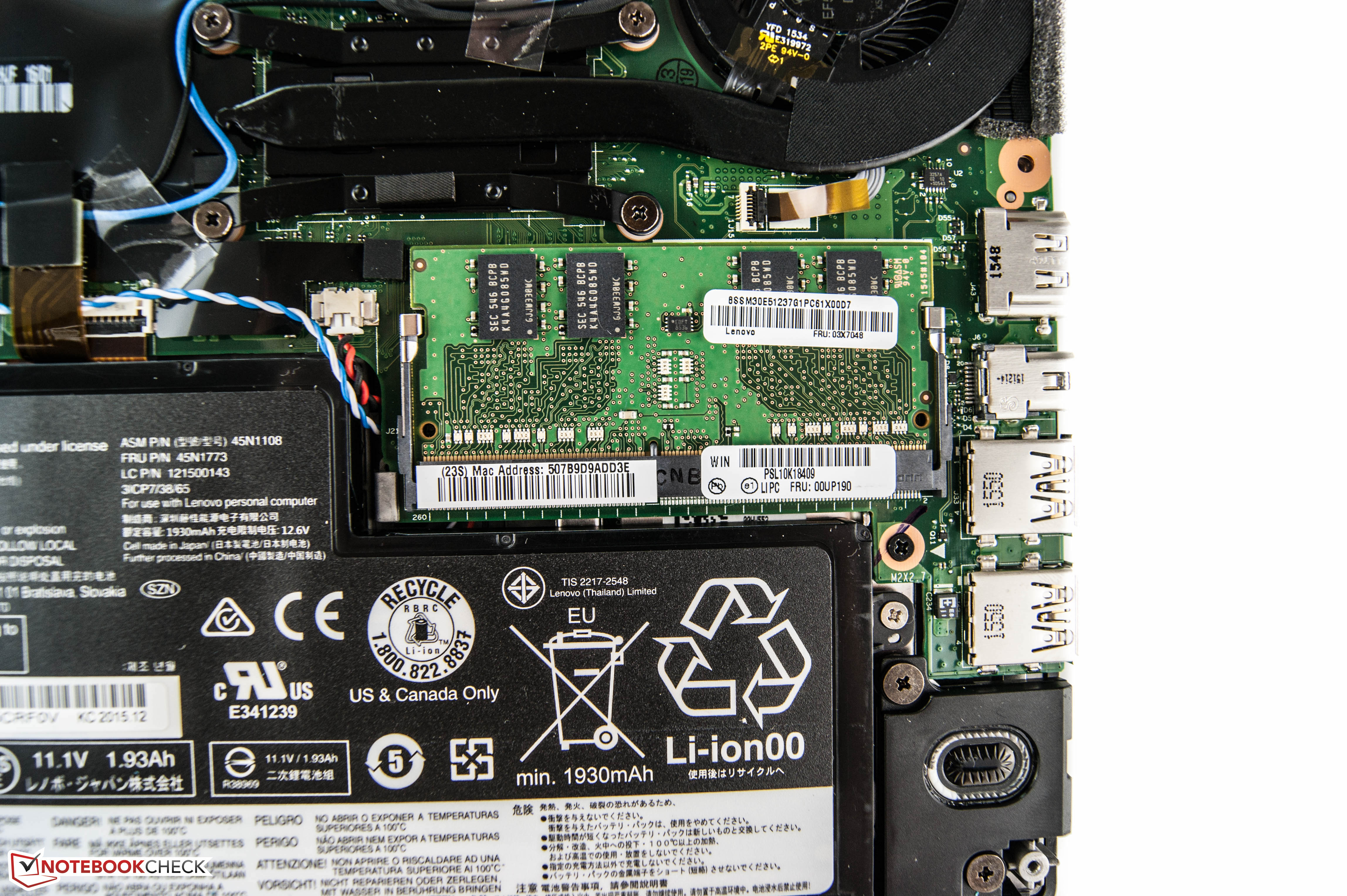 Courte critique du PC portable Lenovo ThinkPad X260 (Core i5, WXGA