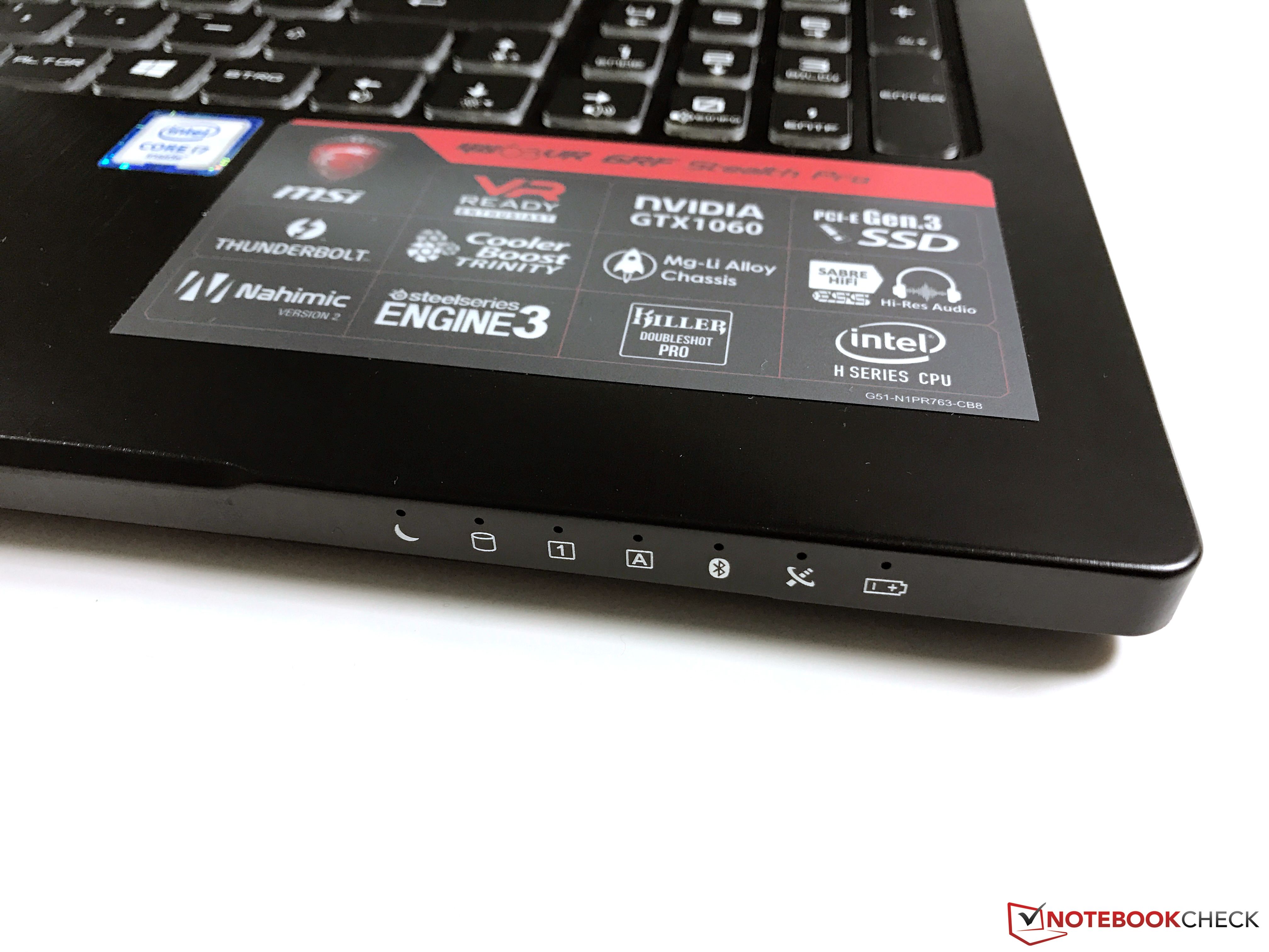 Critique complète du PC portable MSI GS63VR 6RF Stealth Pro ...