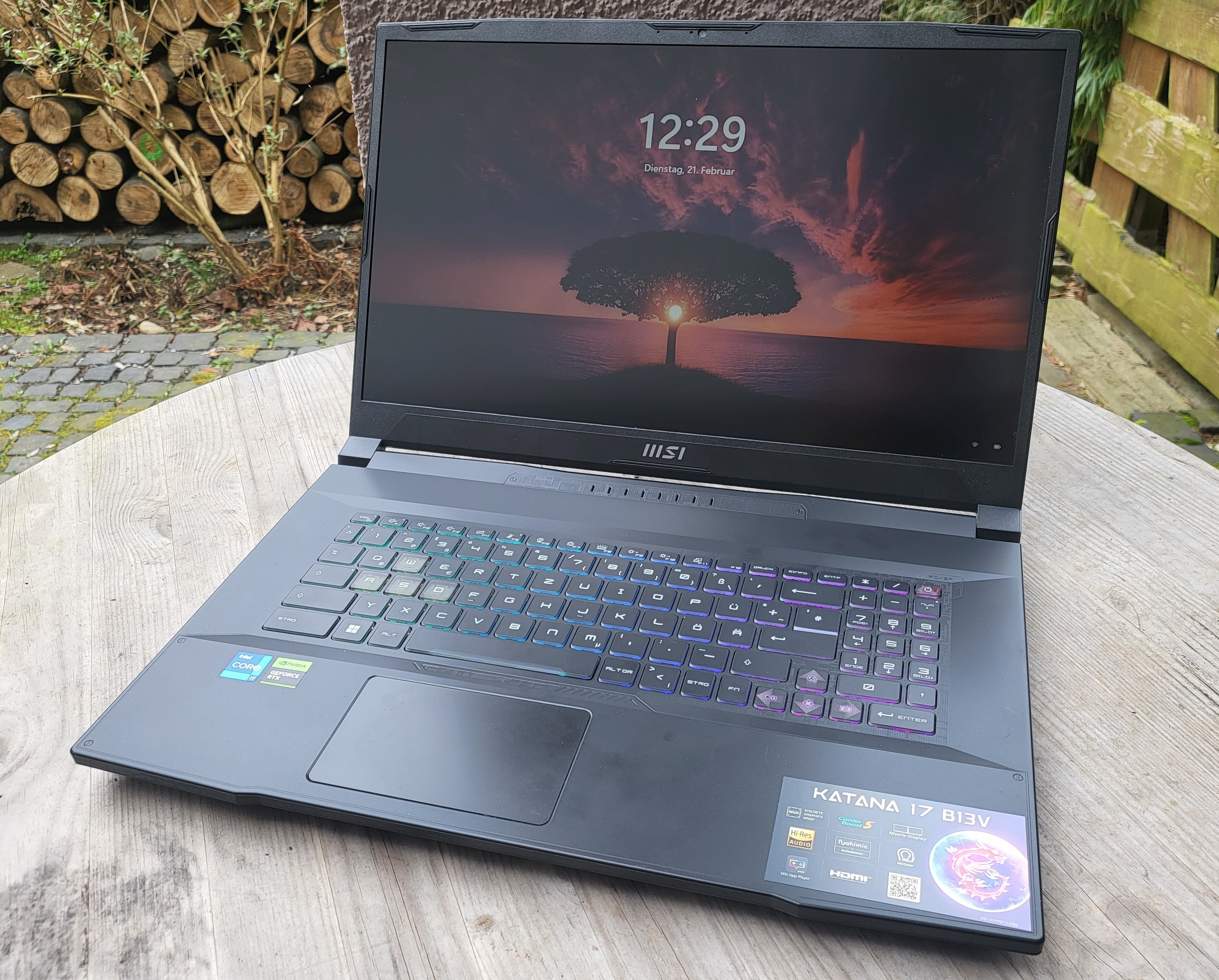 Test du MSI Katana 17 B13V la Nvidia GeForce RTX 4060 fait ses débuts