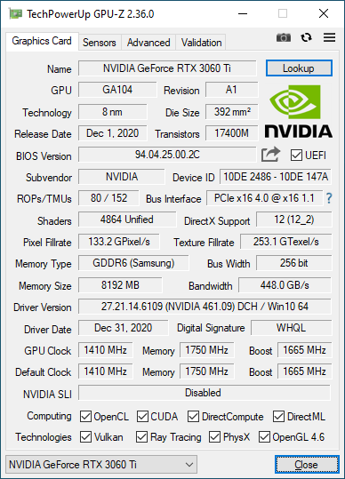 Test carte graphique Nvidia RTX 3060 Ti Founders Edition, du milieu de  gamme gaming si convaincant ! : ANNO 1800, page 6
