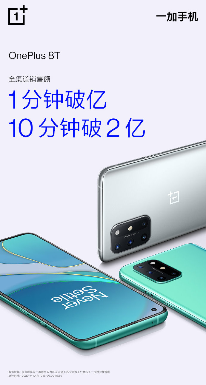 OnePlus 8T marketing commercial. (Source de l'image : OnePlus)