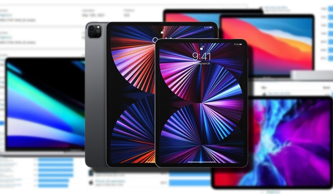 2021 Apple Blitz de benchmark de l'iPad Pro : Gains de +50 ...