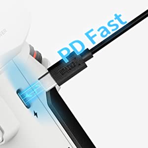 ...une batterie de 1 105mAh avec chargement par USB-PD...