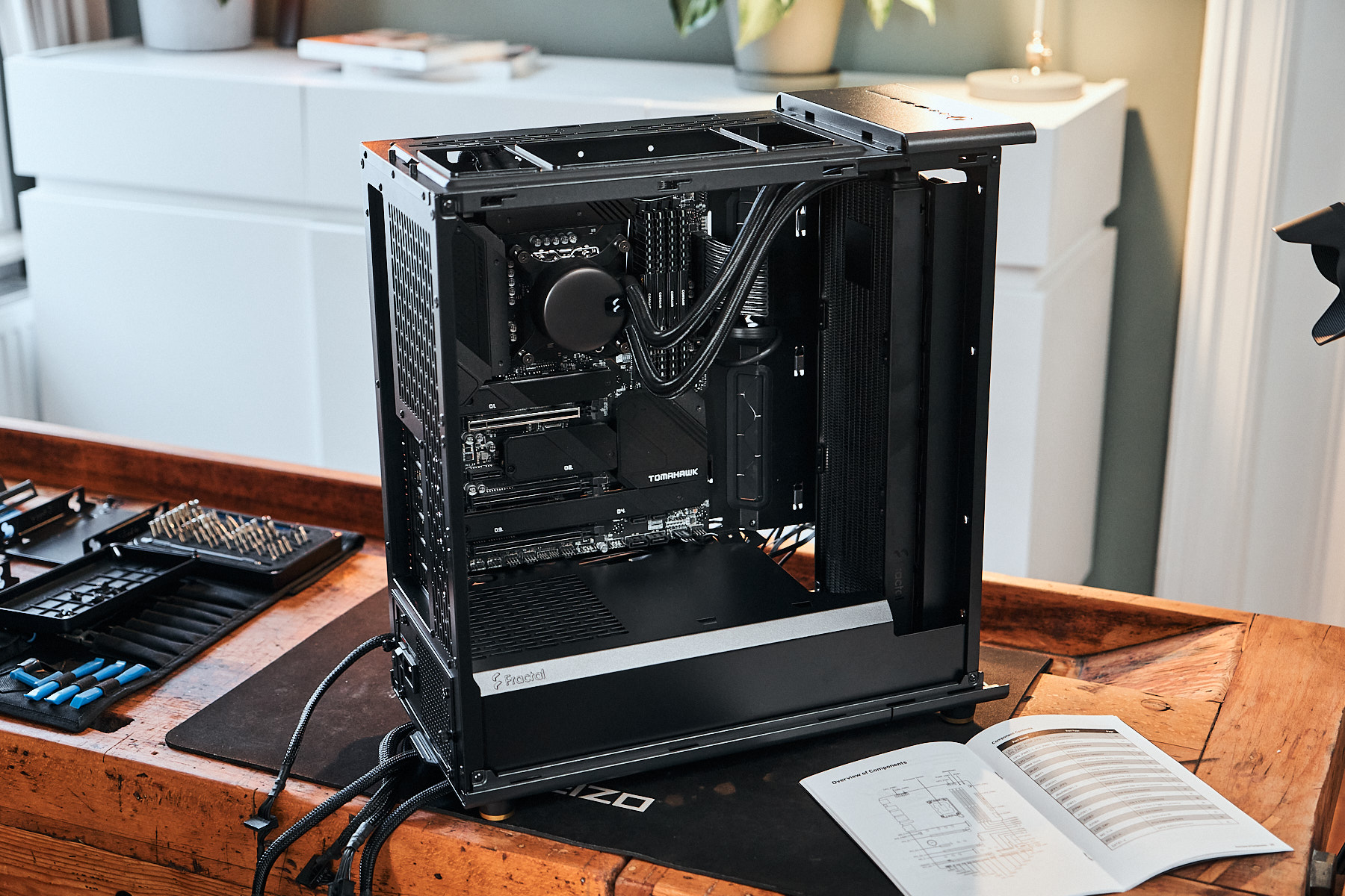 Fractal Design North Charcoal TG Black Noir - Boîtier PC