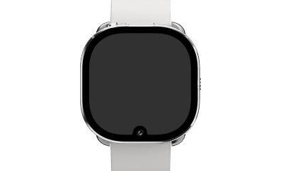 La prétendue smartwatch de Facebook/Meta. (Image source : Bloomberg)
