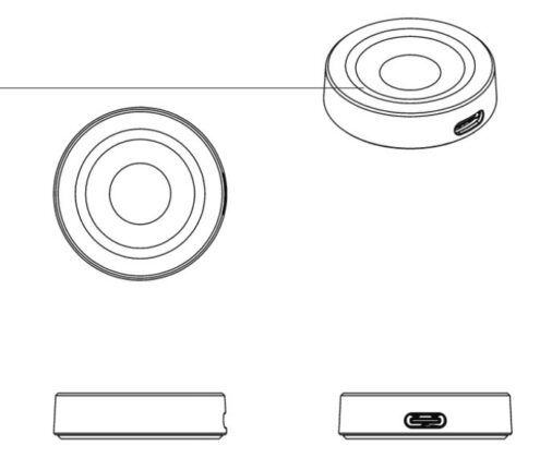 Huawei semble avoir supprimé les pogo pins pour le chargeur de la Watch GT 2 Pro. (Source de l'image : 91Mobiles)