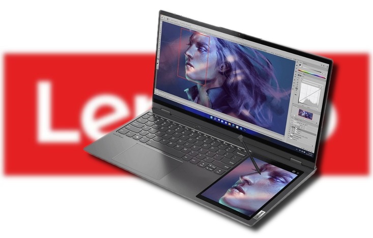 Les nouveaux rendus du Lenovo ThinkBook Plus montrent un ordinateur portable  innovant de 17 pouces à double écran avec une tablette intégrée -   News