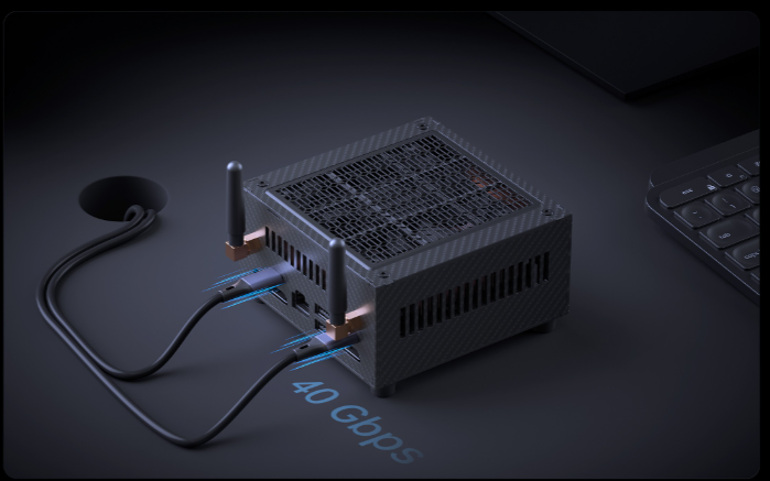 MINISFORUM B550 Pro : un nouveau mini-PC avec une option d'extension GPU  dédiée -  News