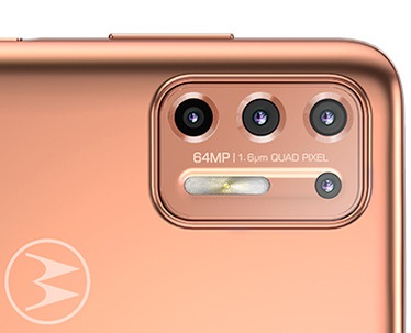 Le Moto G9 Plus sera équipé de quatre caméras orientées vers l'arrière. (Source de l'image : Evan Blass)