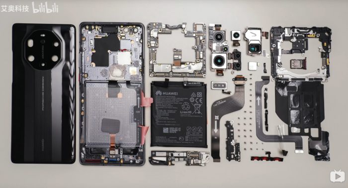 Un démontage du Huawei Mate 40 RS révèle une puce de mémoire interne  ultra-rapide -  News