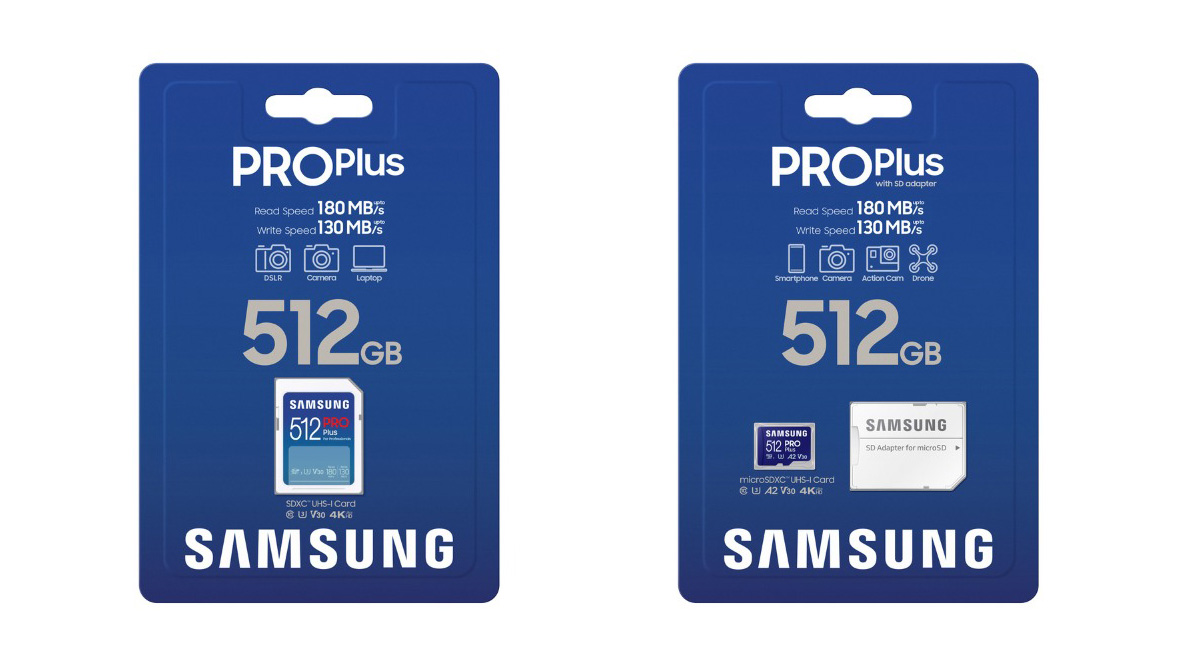 Samsung Pro Plus microSD 512 Go - Carte mémoire - Garantie 3 ans LDLC