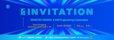 Lors de SEMICON Taiwan 2024, E&amp;R devrait présenter des substrats en verre et des technologies de pointe. (Source de l'image : PRNewswire)