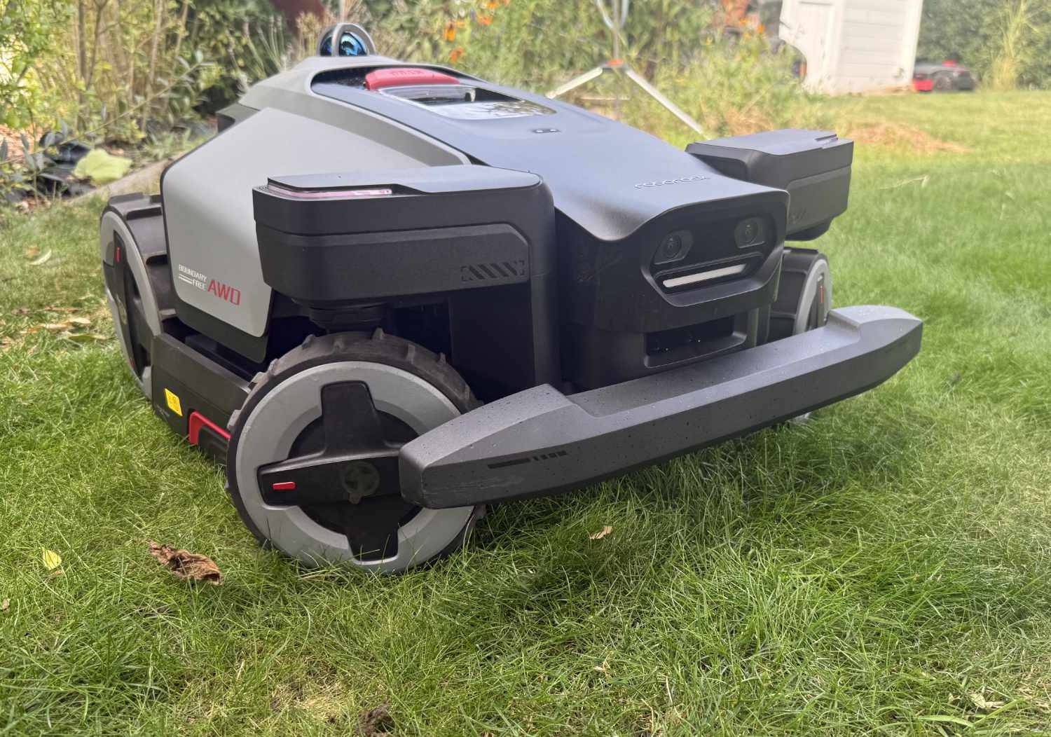Test du RockMow Z1 LiDAR