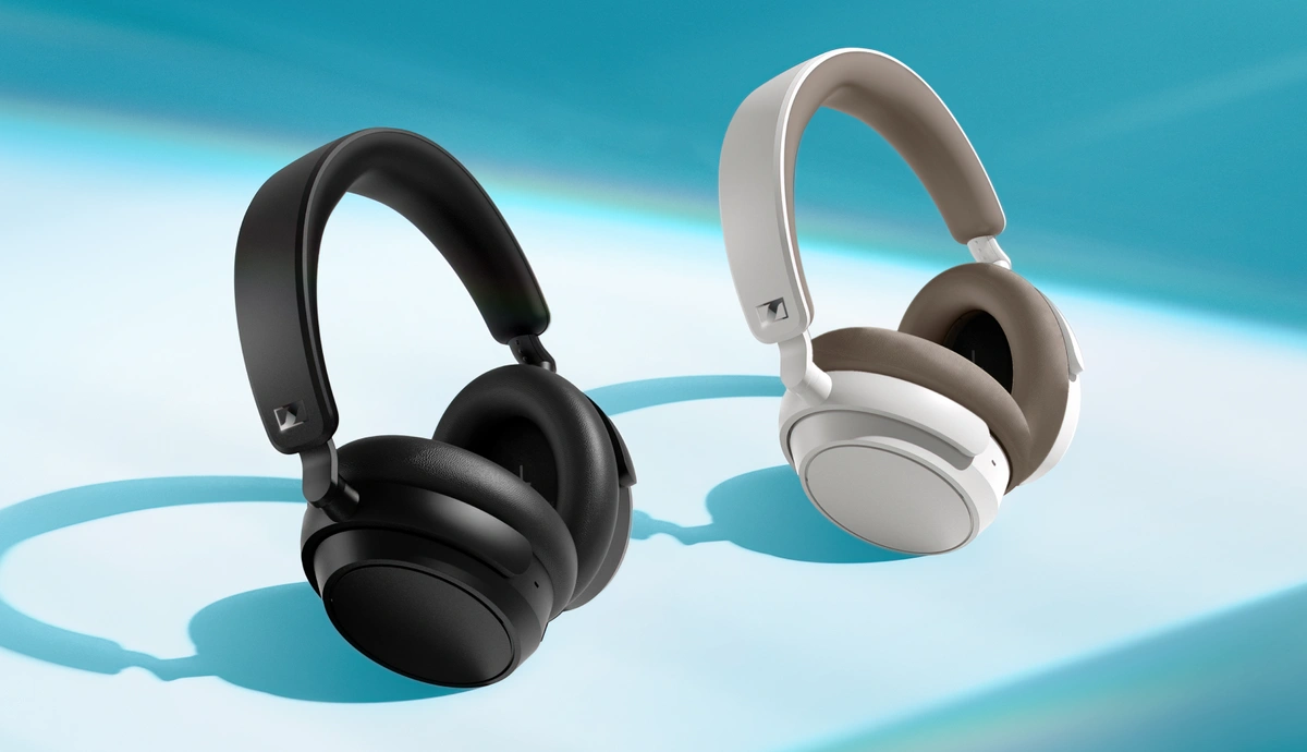 Coussinets De Remplacement Pour Casque Sennheiser Accentum/Accentum Plus - Cuir Protéiné, Mousse Mémoire De Forme, Noir