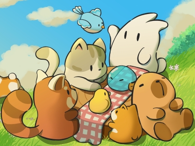 Illustration : Logo du jeu Tiny Pasture (Image Source : CaveLiquid)