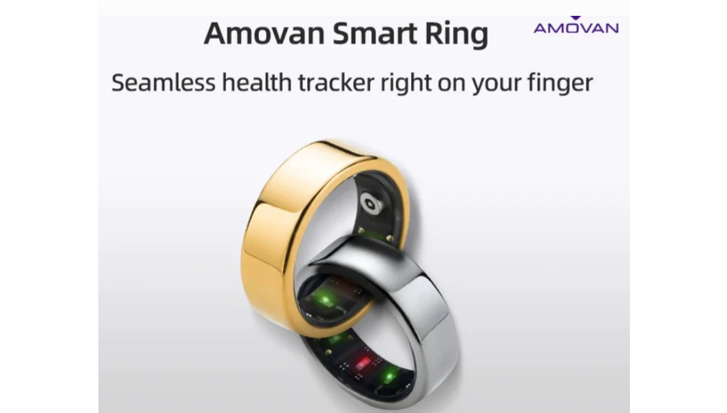 Bague Intelligente NFC En Céramique - Moniteur Cardiaque, Sommeil, Pas, Contrôle Tactile - Compatible Android/iOS