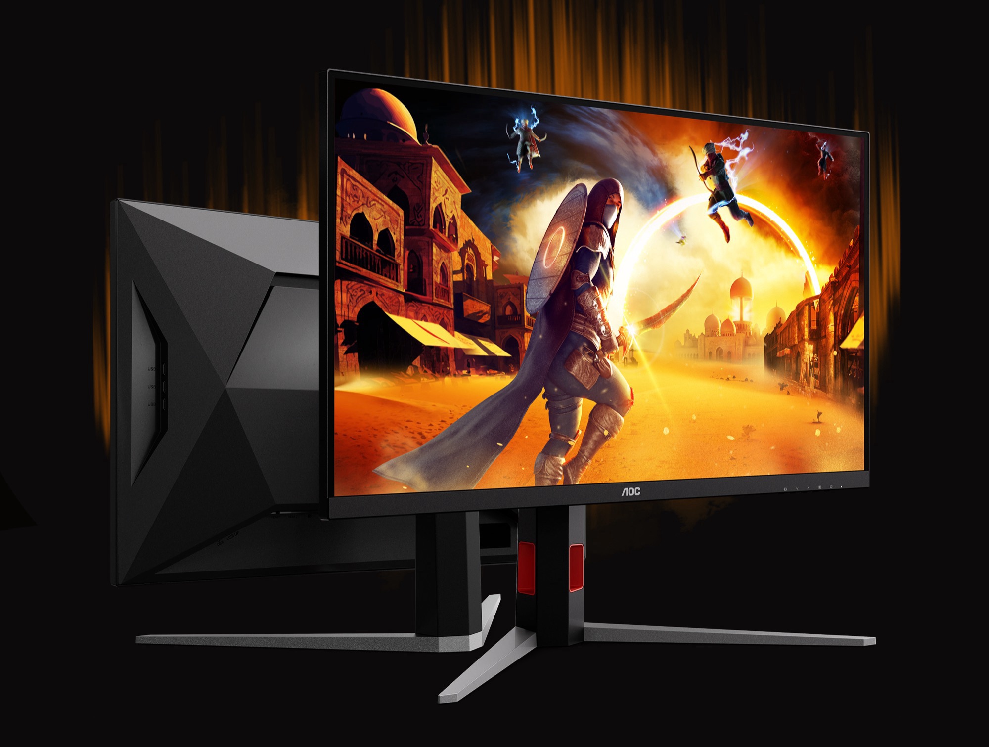 Moniteur Gaming Incurvé CRUA 32 Pouces 4K - Dalle VA 3000R, 60 Hz, 1 Ms, HDR10, G-Sync - Idéal Jeux, Design Et Films