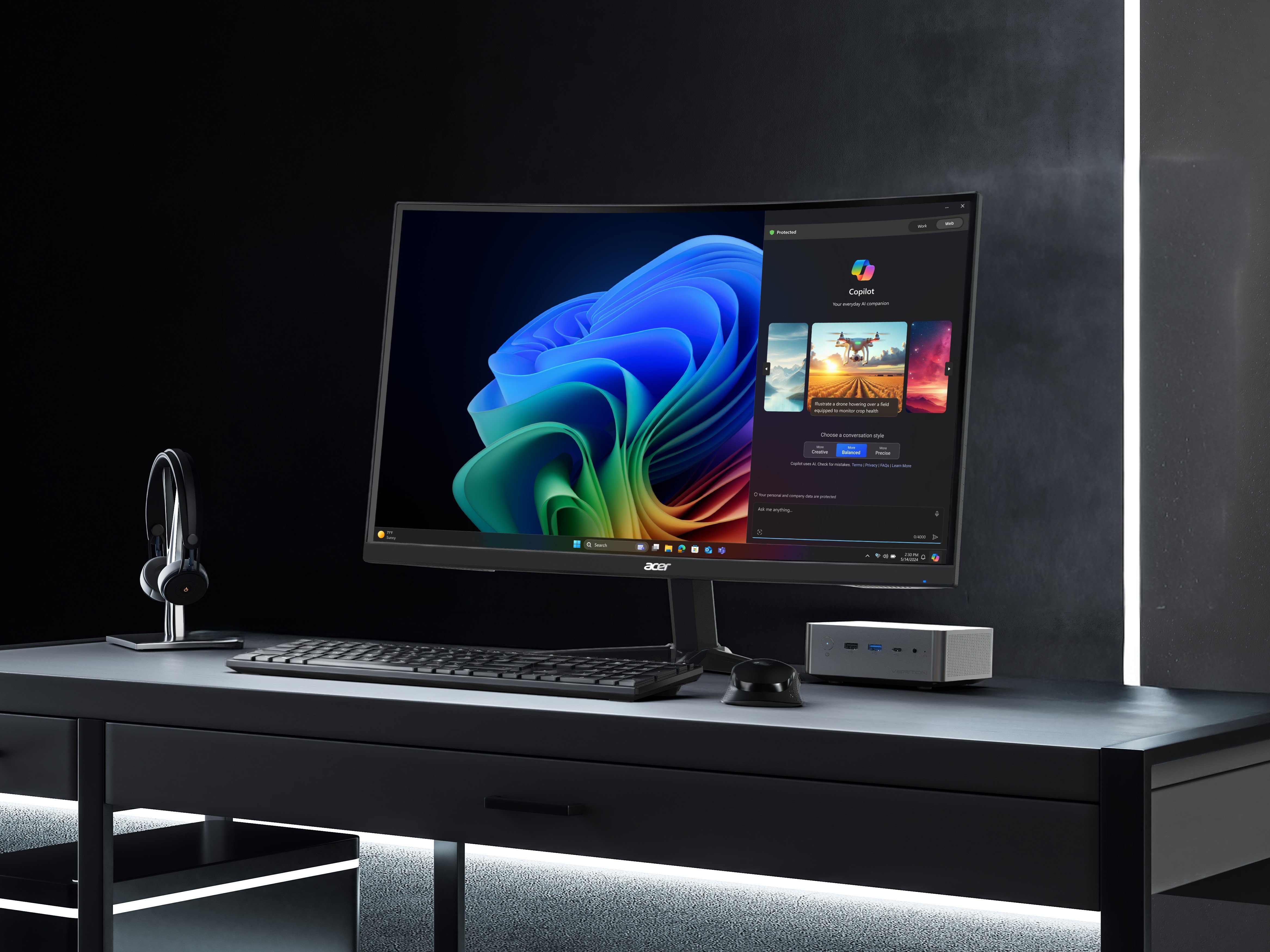 Acer a lancé un nouveau mini-PC équipé d'un processeur Intel Panther Lake et d'une mémoire vive (RAM) généreuse