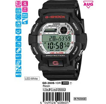 La montre Casio G-Shock GD-350S-1D