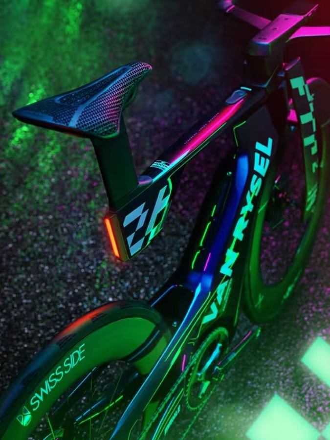 Le concept de vélo électrique Van Rysel FTP² de Decathlon. (Source de l'image : Decathlon)