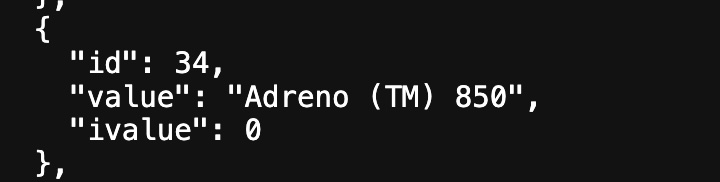 Fiche Geekbench de l'iQOO Pad Ultra.