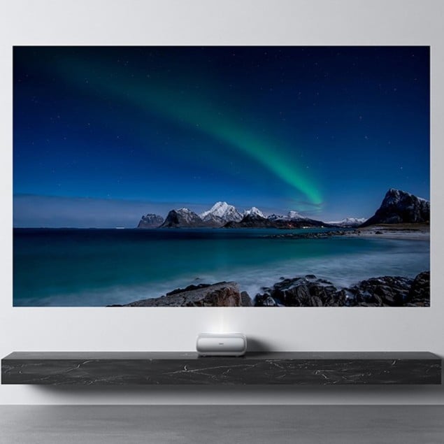 Le projecteur Jmgo O3 à ultra-courte focale. (Source de l'image : Jmgo)