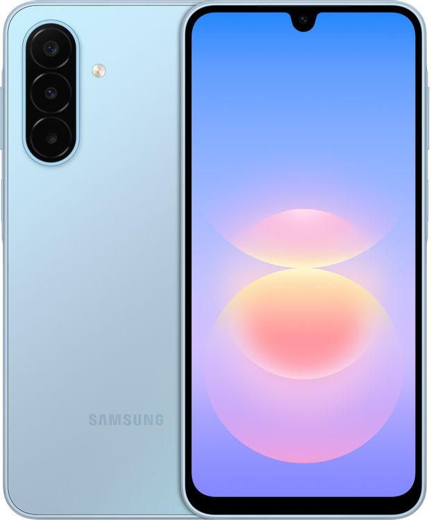 Le Samsung Galaxy A18 en bleu