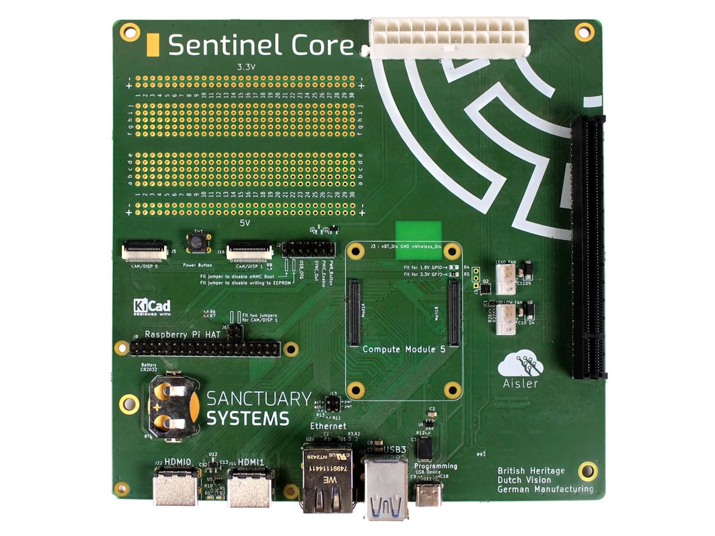 Fum Core Raspberry Sentinel Core : Une nouvelle carte transforme Raspberry Pi en ...