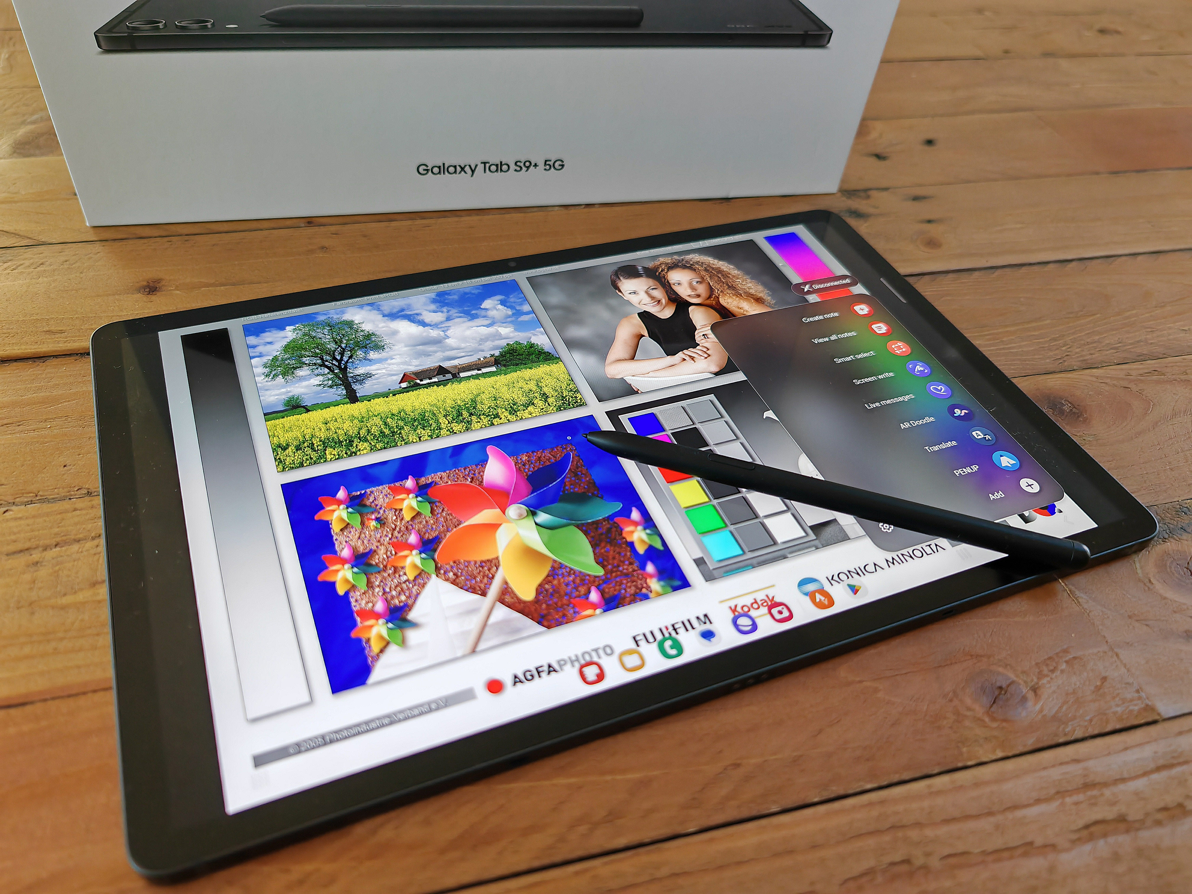 Test de la Samsung Galaxy Tab S9+ 5G : tablette 12,4 pouces haute qualité  et coûteuse - Notebookcheck.fr