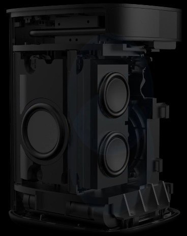 Le son est transmis par deux haut-parleurs Harman-Kardon de 3 watts. Le son est correct mais manque de corps. (Image via XGIMI)