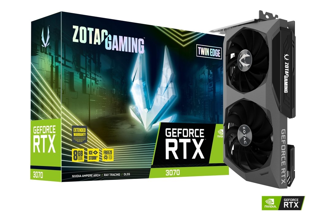 【動作確認済み】ZOTAC GeForce RTX3070 Test du Zotac Gaming GeForce RTX 3070 Twin Edge : des performances