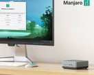 Le DeskMini UM700 avec Manjaro Linux devrait être livré en février. (Image source : MINISFORUM)