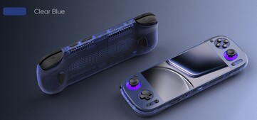 Le modèle Odin 3 d'AYN en Clear Blue. (Source de l'image : AYN)