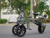 L'Afreda S6 Pro est un e-bike à 3 roues inversées, dont la structure donne de la stabilité au pedelec. (Image source : Afreda)