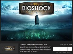 BioShock : The Collection gratuit via l'Epic Games Store (Source : Own)