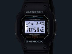 La Casio G-Shock DW5600UE-1 semble être expédiée aux clients de la boutique américaine de la marque. (Source de l'image : Casio)