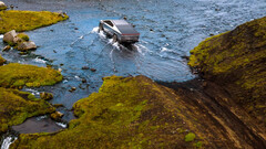 Le Cybertruck peut &quot;patauger&quot; dans l&#039;eau (image : Tesla)