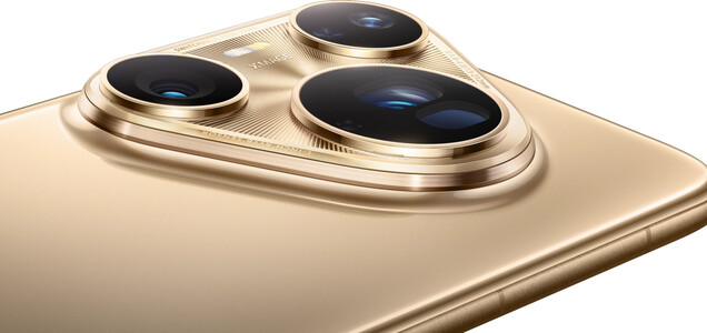 Le système à triple caméra du Huawei Pura 80 Ultra avec un module téléobjectif à double objectif (Image source : Huawei)