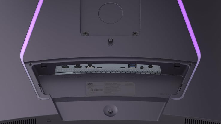 L'UltraGear 37G800A de LG est également équipé d'un support réglable et d'une fixation VESA de 100 x 100 mm pour les supports tiers ou le montage mural. (Source de l'image : LG)