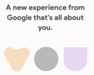 Android 12 est réduit à "une nouvelle expérience" sur la page produit du Pixel 6. (Image : Google)