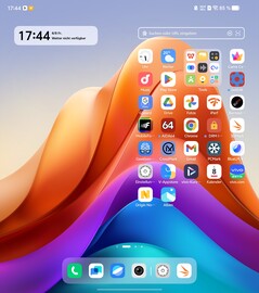 Vivo X Fold5 : écran d'accueil Origin OS