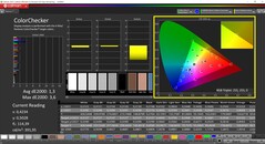 CalMAN ColorChecker calibré