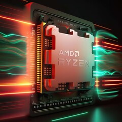 L'AMD Ryzen 7 7800X3D a une horloge de base et une horloge boost de 4,2 et 5 GHz respectivement. (Source : AMD)