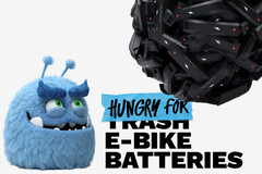 Watts est la mascotte de l'initiative Hungry For Batteries. (Source de l'image : Hungry For Batteries - édité)