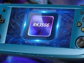 L'Anbernic RG503 est doté d'un écran AMOLED de 4,95 pouces et d'un SoC RK3566. (Image source : Anbernic)