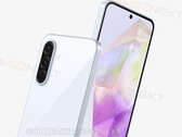 Le Galaxy A36 5G s'inspire des récents modèles Xperia de Sony. (Source de l'image : @OnLeaks &amp; GizNext)