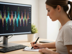 Image illustrant le fonctionnement du stylo intelligent de diagnostic (Source : image générée par l'IA)