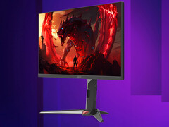 Le Nitro XV270X fonctionne à 72 Hz en mode 5K. Photo : une image promotionnelle du moniteur de jeu. (Source de l'image : Acer)
