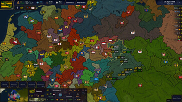 Illustration : une capture d'écran du jeu Age of History 2 : Definitive Edition.
