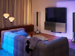 Une nouvelle version de 83 pouces (~211 cm) du Beovision Harmony de Bang & Olufsen a été lancée. (Image source : Bang & Olufsen)